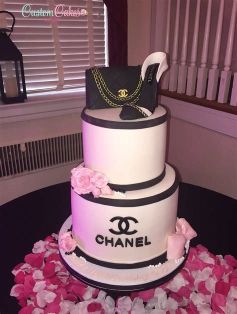 sweet 16 chanel cake